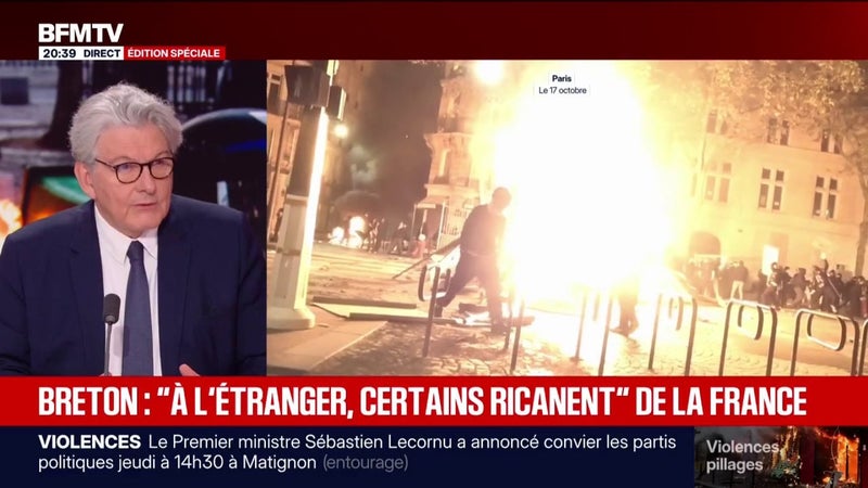 Propos de Donald Trump sur le 17 octobre: "Ses remarques n'engagent que lui", déclare Thierry Breton, ancien commissaire européen et ancien ministre de l'Économie