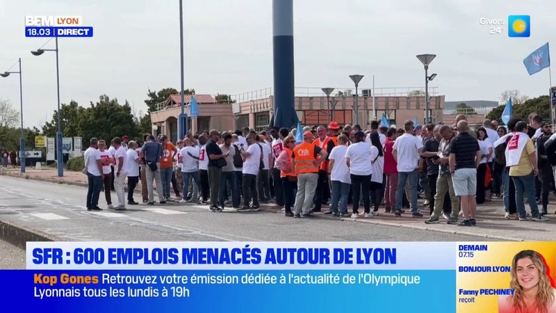 Bron : Les salariés de SFR en grève, 600 emplois menacés autour de Lyon