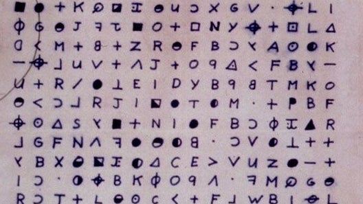 Une lettre du Zodiac envoyée au San Francisco Chronicle en 1969.