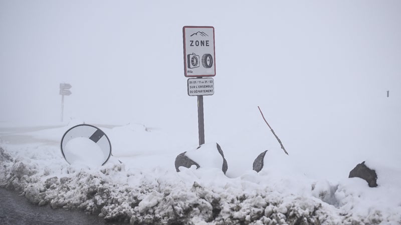 Haute-Savoie: les équipements hivernaux pour les voitures sont obligatoires à partir du 1er novembre