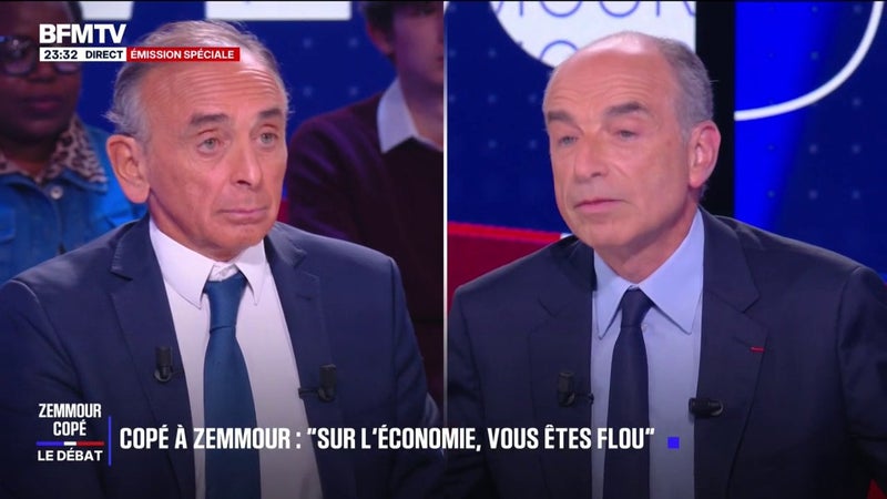 Propos d’Éric Zemmour: “Vous parlez des femmes de manière ignoble”, s’indigne Jean-François Copé