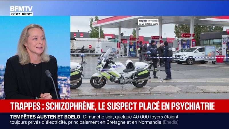 Attentat raciste à Trappes: la garde à vue du suspect levée pour raisons psychiatriques