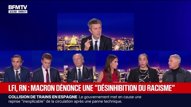 LFI, RN : Macron dénonce une "désinhibition du racisme" - 28/10