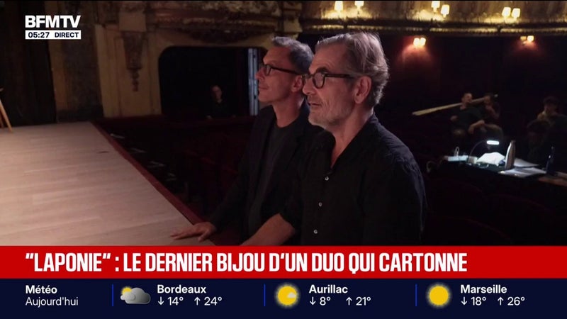 "Laponie": le retour au théâtre du duo derrière le succès de "Monte-Cristo"