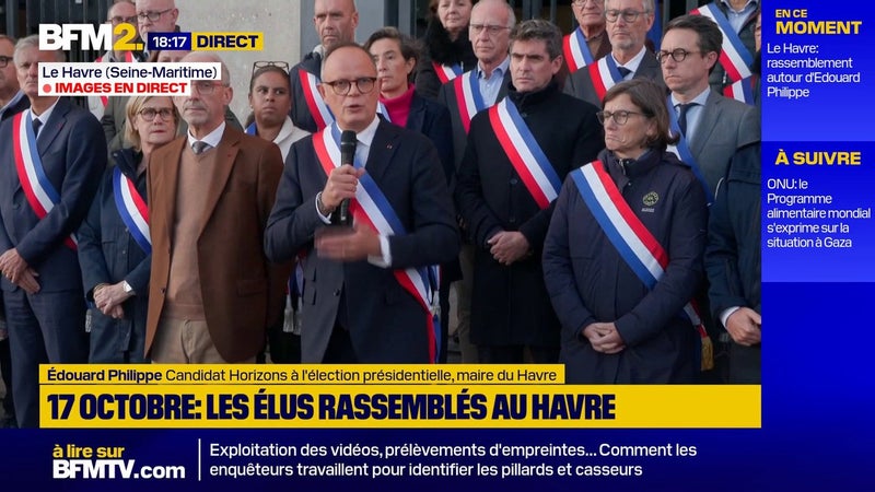Violences du 17 octobre: Édouard Philippe affirme qu'il est "indispensable que l'ordre revienne"