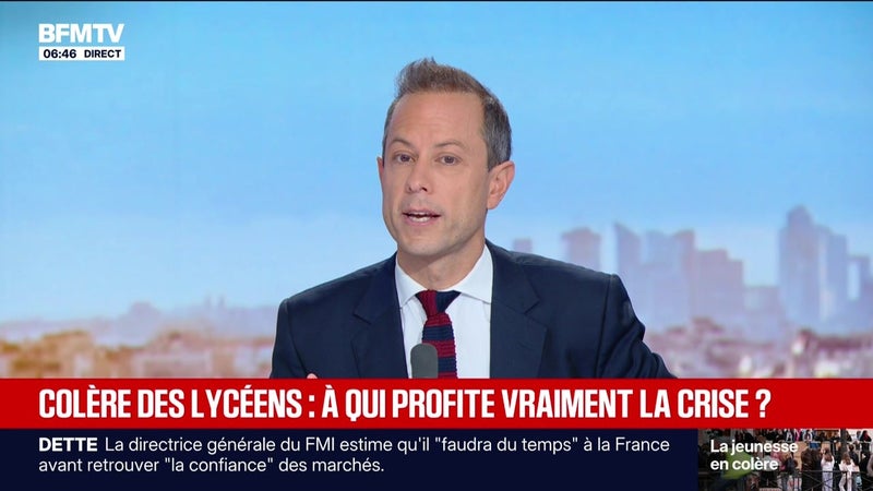 Colère des lycéens, à qui profite vraiment la crise ? - L’édito politique - 14/10