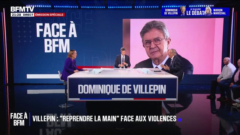 2027: "Le gouvernement ne peut pas laisser ce face-à-face entre ces deux partis radicaux", lance Dominique de Villepin, ancien Premier ministre