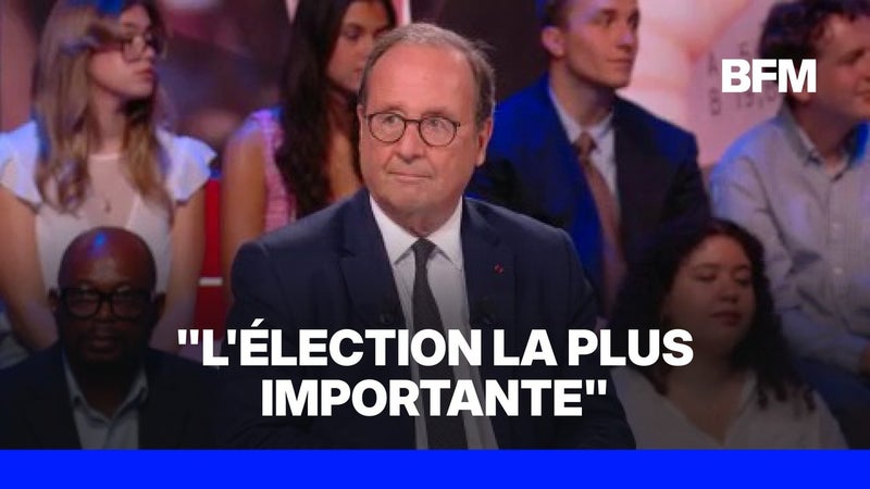 François Hollande: "C'est l'élection la plus importante de ces 50 dernières années en France"