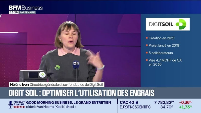 Hélène Iven (Digit Soil) : Digit Soil, optimiser l'utilisation des engrais - 24/10