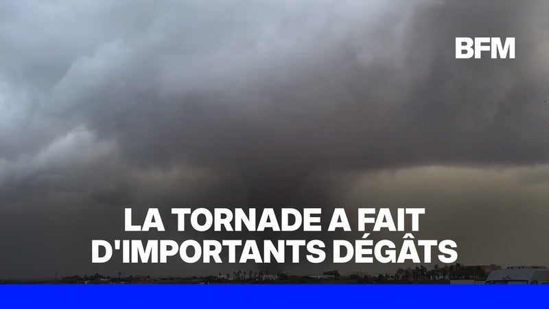 Italie: les images de la tornade qui a frappé la Sicile