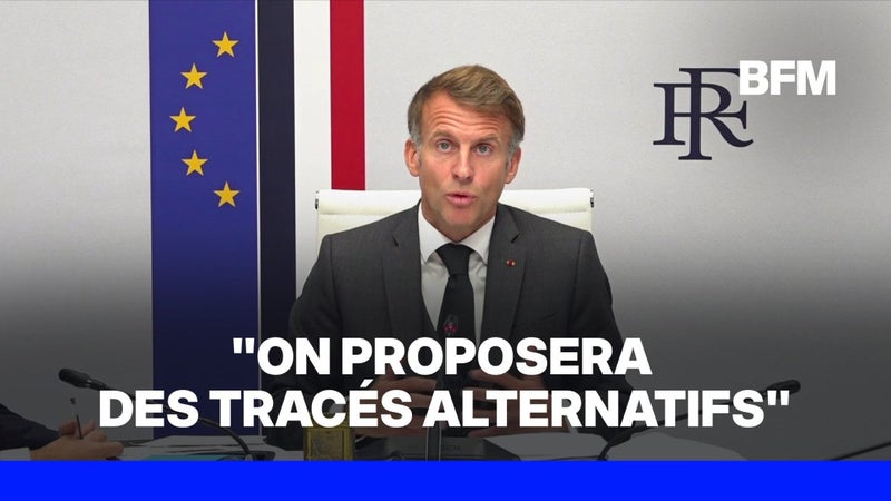 24 octobre: "Des tracés alternatifs" seront proposés "pour protéger nos centres-villes"