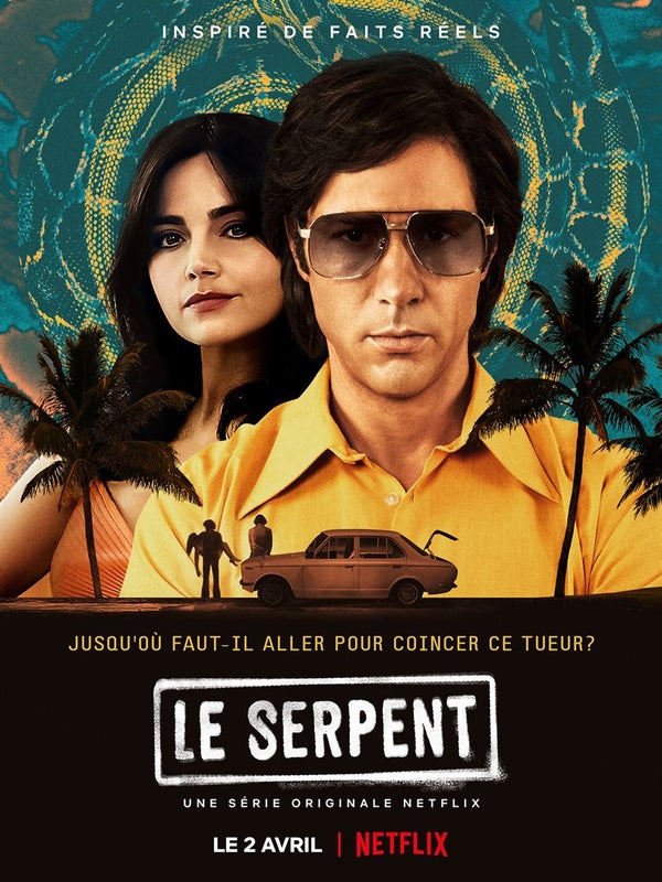 Affiche de la série "Le Serpent"