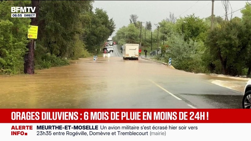 Intempéries: une personne toujours portée disparue en Corse