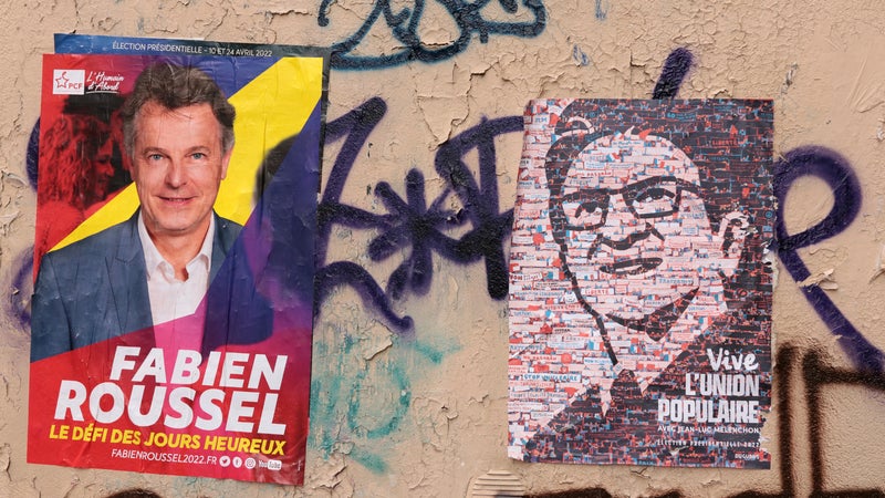 "On se pose des questions": à la fête de l'Huma, qui choisir entre Jean-Luc Mélenchon et Fabien Roussel?