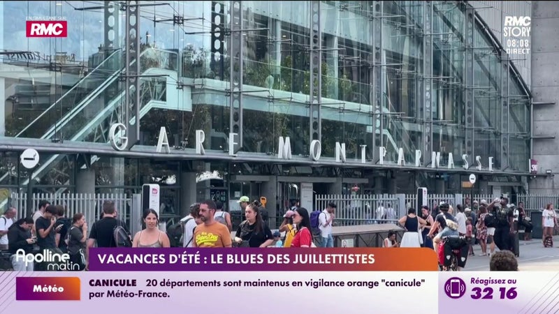 Vacances d'été : le blues des juillettistes