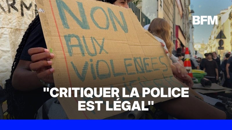 "Il faut qu'il y ait une infraction": les forces de l’ordre n’ont pas le droit de confisquer n’importe quelle pancarte aux lycéens