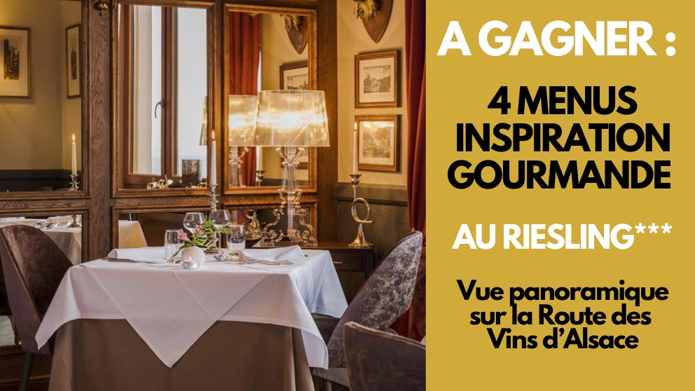 A gagner : 4 menus d'une valeur totale de 292 euros