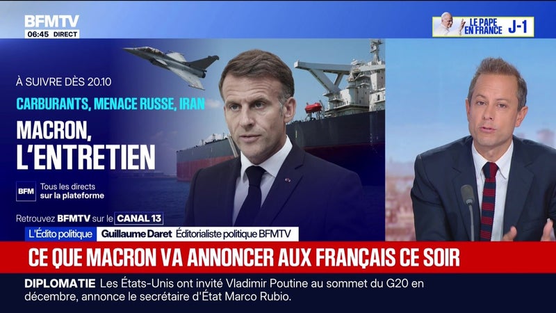 Ce que Macron va annoncer aux Français ce soir - L’édito politique - 24/09