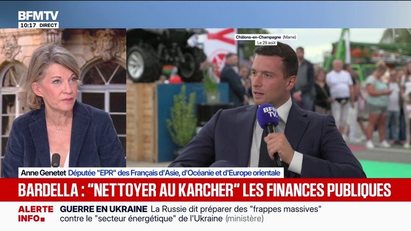 "Incompétence, il ne connaît pas le sujet": Anne Genetet, députée EPR, réagit à la proposition de Jordan Bardella de supprimer "la taxe sur le ski de fond"