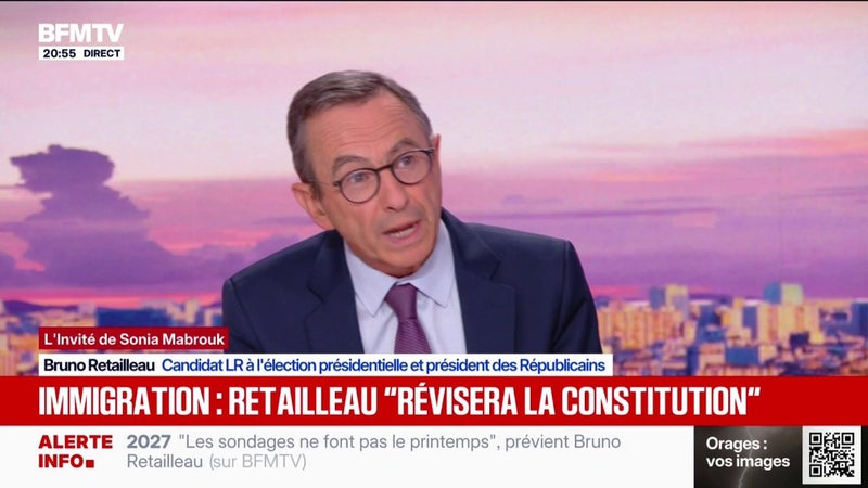 Jean-Luc Mélenchon au pouvoir? "Ce serait la faillite", déplore Bruno Retailleau
