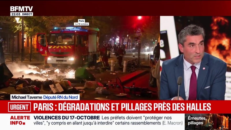 Journée du 17-octobre: "Il y a eu un manque d'anticipation", estime Michael Taverne, député RN du Nord
