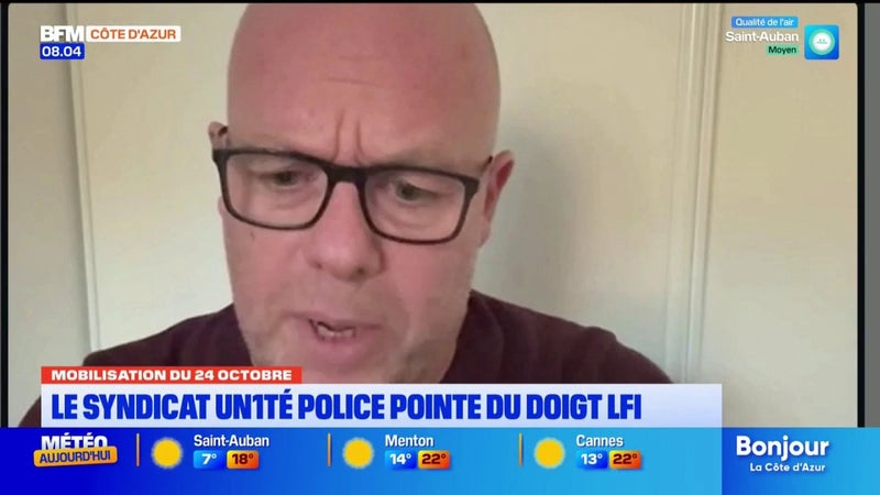 Le délégué du syndicat de police Unité s’emporte contre LFI : « Ces gens-là nous emmerdent »