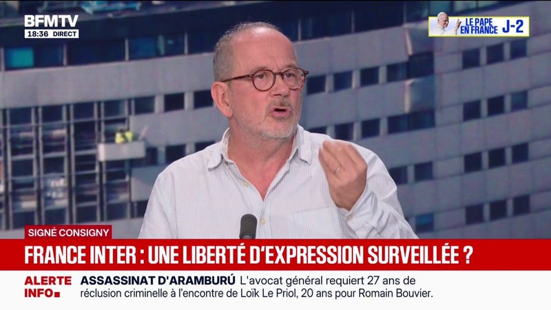 Suppression de l'édito de Charles Sapin sur France Inter: "Valeurs actuelles a été condamné pour racisme", rappelle le journaliste politique Thomas Legrand