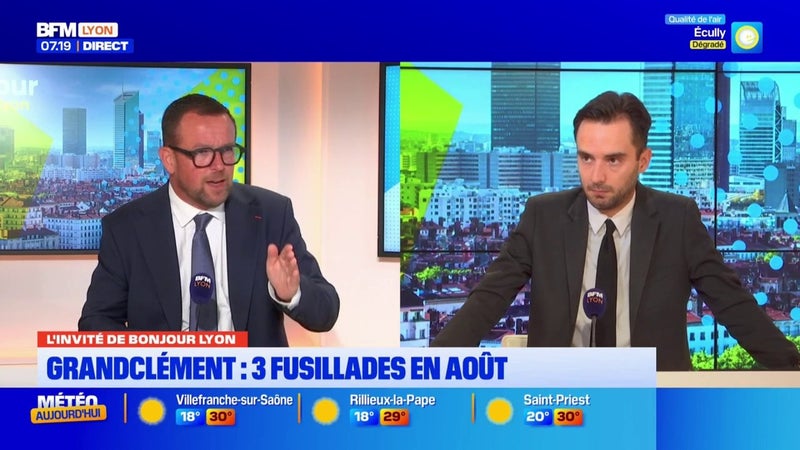 Cédric Van Styvendael, maire PS de Villeurbanne, est le premier invité de la saison de Bonjour Lyon