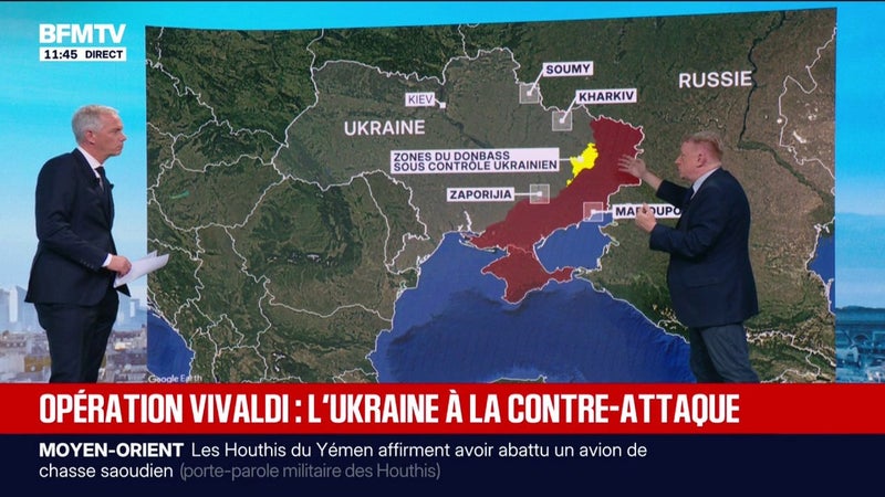 Opération Vivaldi: quels sont les secteurs concernés par l'opération ukrainienne?