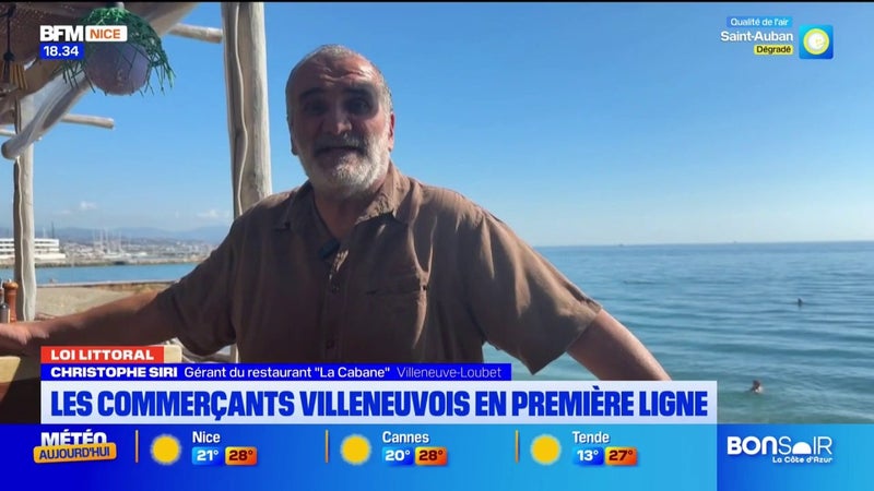 Loi Littoral : les commerçants Villeneuvois en première ligne