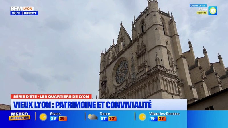 Série spéciale découverte des lieux et quartiers emblématiques de Lyon : direction le Vieux Lyon