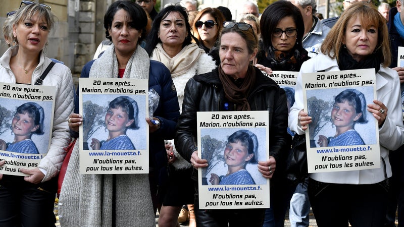 Disparition de Marion Wagon, en 1996 à Agen