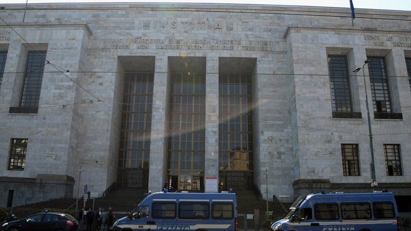 Tribunal de Milan, en Italie (image d'illustration)