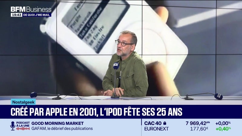 De Quoi J'me mail : Créé par Apple en 2001, l'iPod fête ses 25 ans (2/2) - 30/10