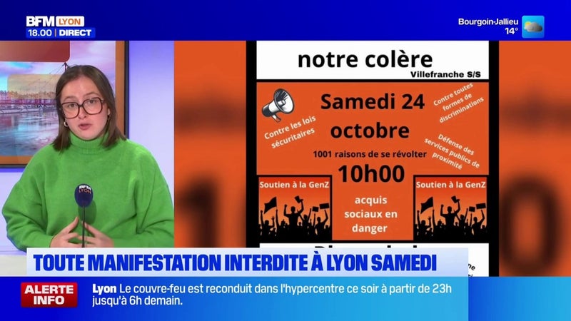 Lyon : le préfet interdit toute manifestation ce samedi