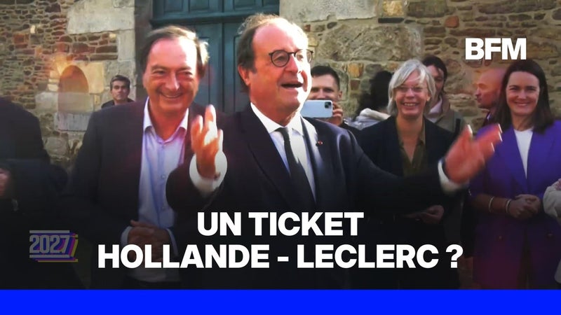 "Le 20.27" - Un ticket François Hollande - Michel-Edouard Leclerc pour la présidentielle?