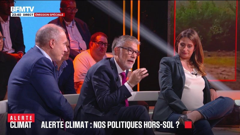 Dérèglement climatique: "C'est le modèle capitaliste, tel qu'il existe aujourd'hui, qui conduit à ce gaspillage de la nature", observe Olivier Faure, candidat à la primaire socialiste