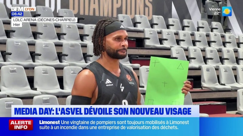 L'ASVEL dévoile son nouveau visage à l'occasion du média day