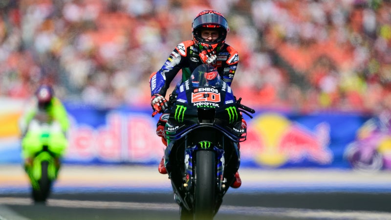 Le pilote de MotoGP Fabio Quartararo le 13 septembre 2025 a Saint Marin 2137431