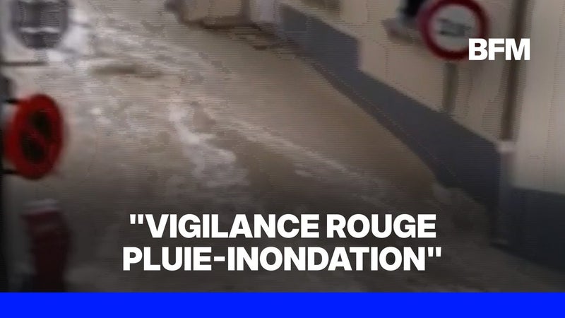 Les images des intempéries dans le Gard et l'Hérault frappés par un épisode méditerranéen
