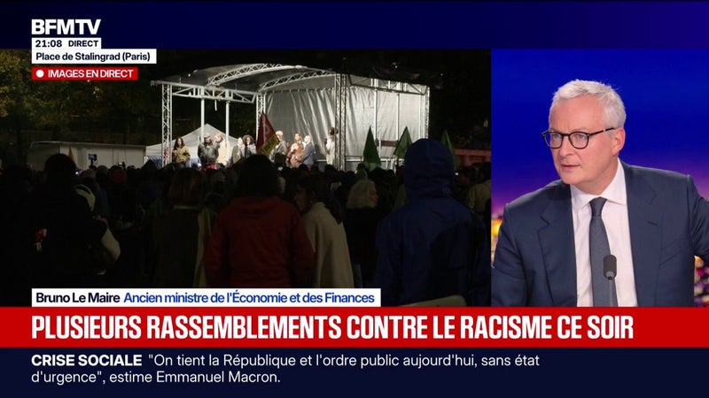 Attentat dans les Yvelines: "On ne doit rien viser d'autre que la réconciliation", assure Bruno Le Maire, ancien ministre de l'Économie
