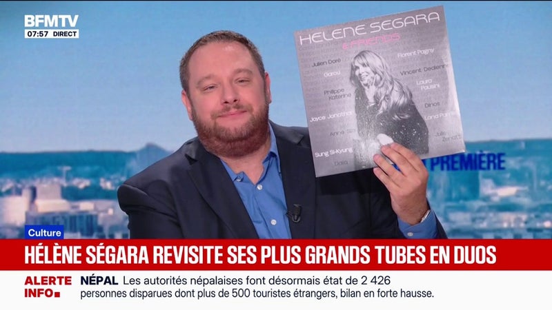 Pour ses trente ans de carrière, Hélène Ségara revisite ses plus grandes chansons en duos avec, entre autres, Julien Doré et le rappeur Dinos