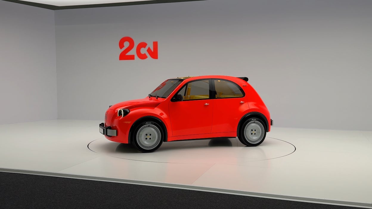 Le concept de 2CV 100% électrique.