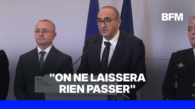 Manifestations du 24 octobre: Laurent Nuñez annonce le déploiement de 70.000 policiers et gendarmes