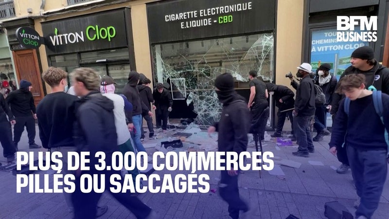 Course contre-la-montre pour les commerces pillés