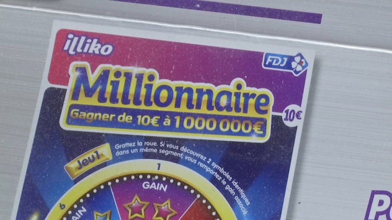 Deux chanceux du Var et des Alpes-Maritimes ont retrouvé leur ticket gagnant et remportent 1 million et 500.000 euros