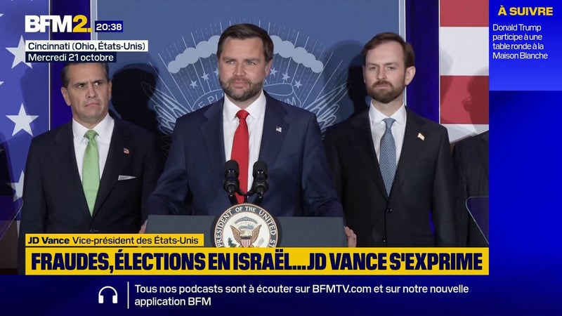 Élections en Israël: le vice-président américain annonce qu'il ne "soutient pas" Benjamin Netanyahu
