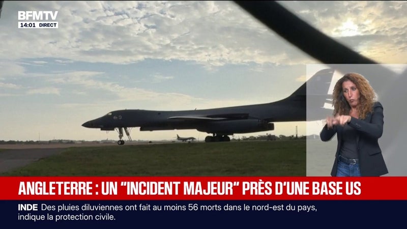 Royaume-Uni: un "incident majeur" près d'une base utilisée par les Américains