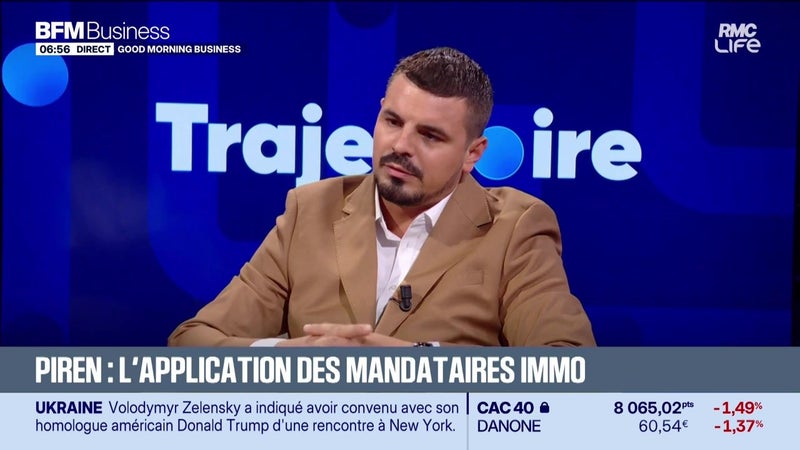 Trajectoire : PIREN, l'application des mandataires immo - 21/09