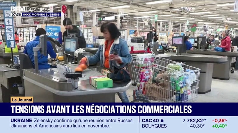 Tensions avant les négocations commerciales